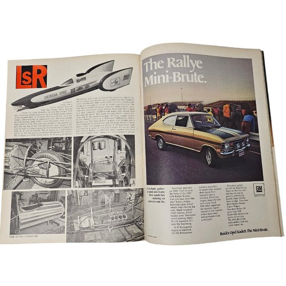 December 1968 HOT ROD Everybody's Automotive Magazine . back issues - Picture 3 of 3